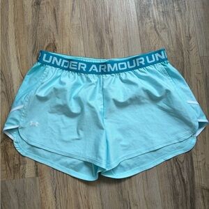 Under Armour Women's Aqua Athletic Shorts